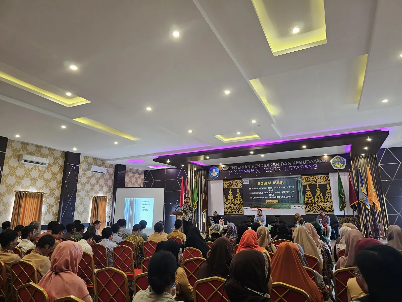 Politap Disseminates Regulations on Civil Servant Discipline and Sexual Violence Prevention to All Staff