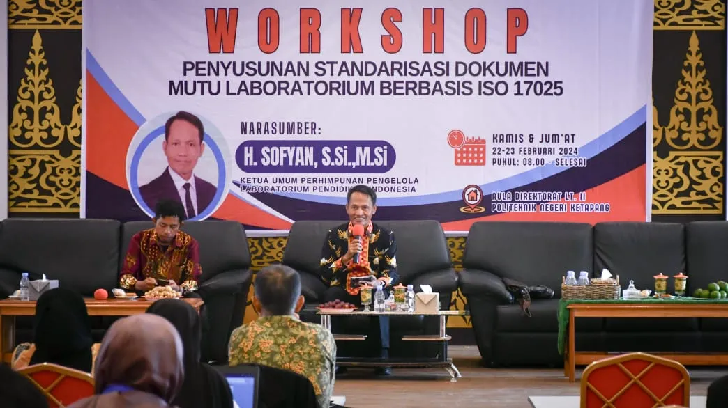 Politap Gelar Workshop Penyusunan Standarisasi Dokumen Mutu Laboratorium