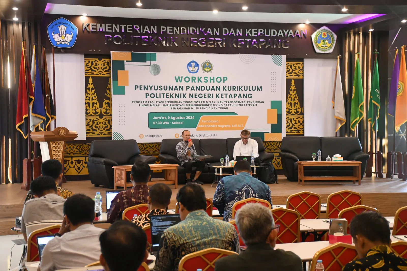 Politap Holds Curriculum Guidelines Workshop to Adapt to Industrial Developments