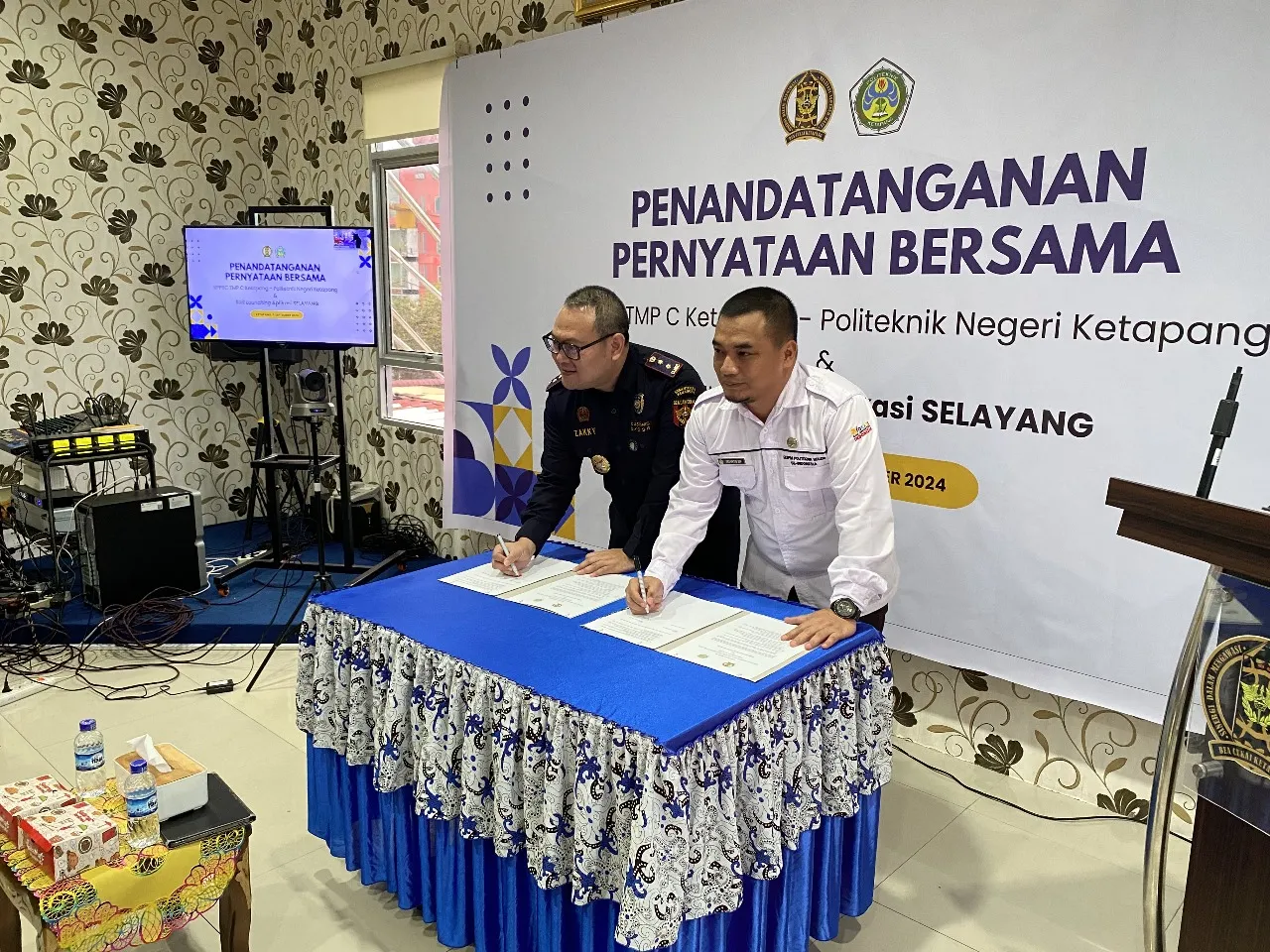 Bea Cukai Ketapang Luncurkan Aplikasi Silayang Hasil PBL Prodi TI Politap