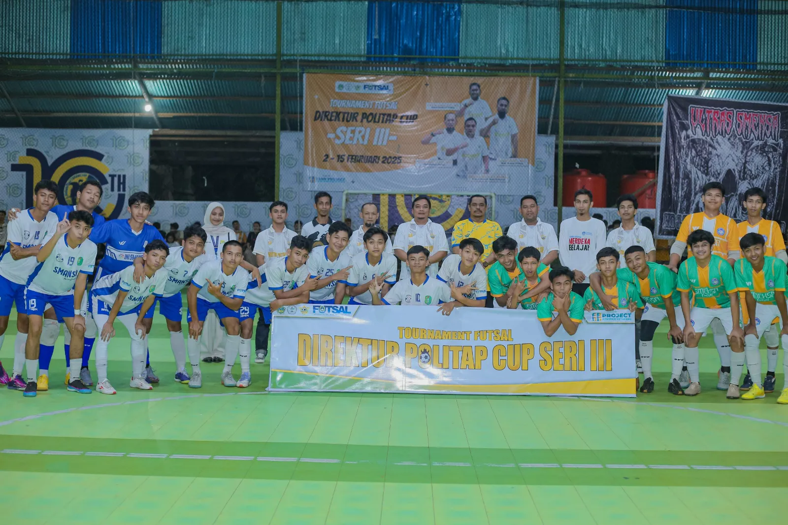 Tournament Futsal Direktur Politap Cup Seri III 2025 Resmi Bergulir