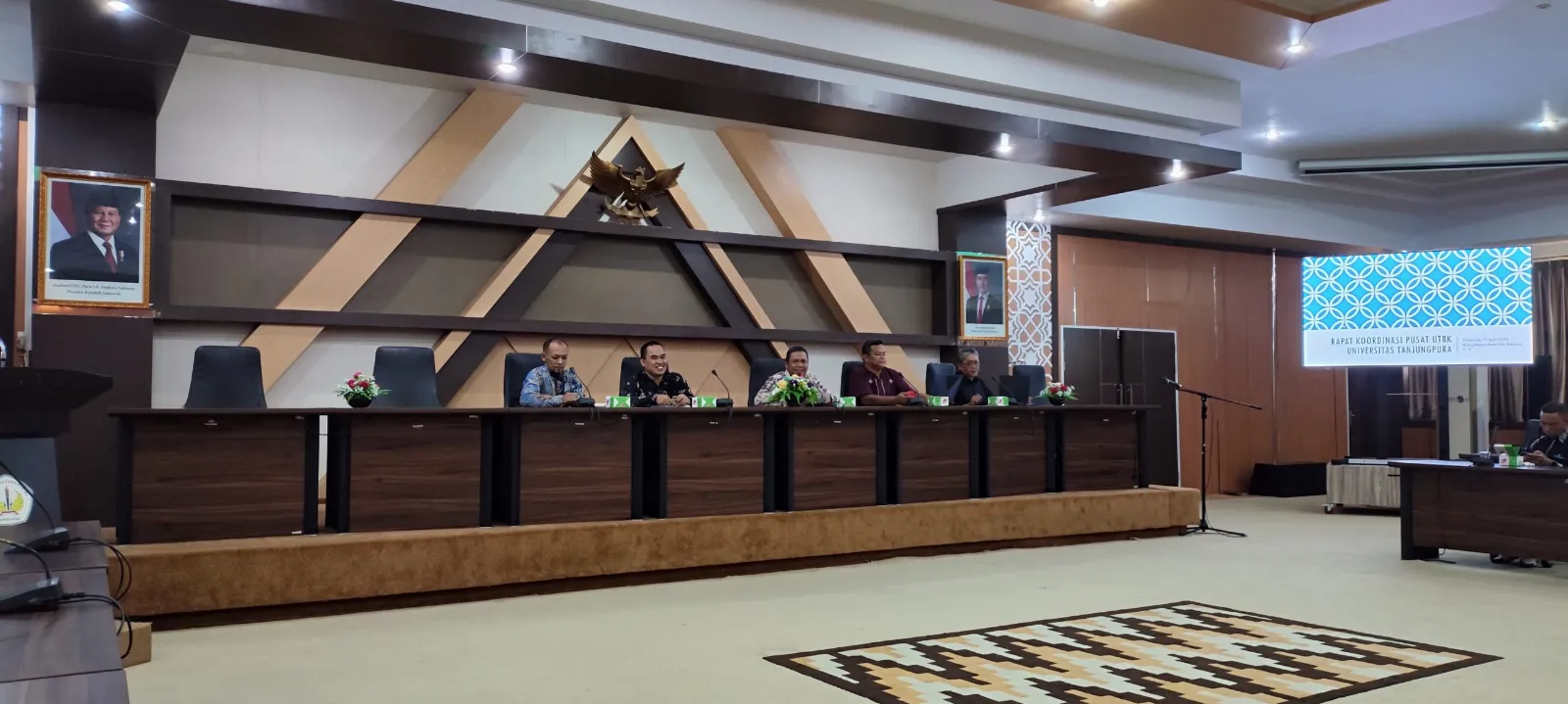 Politap Hadiri Rapat Koordinasi Pusat UTBK di Untan