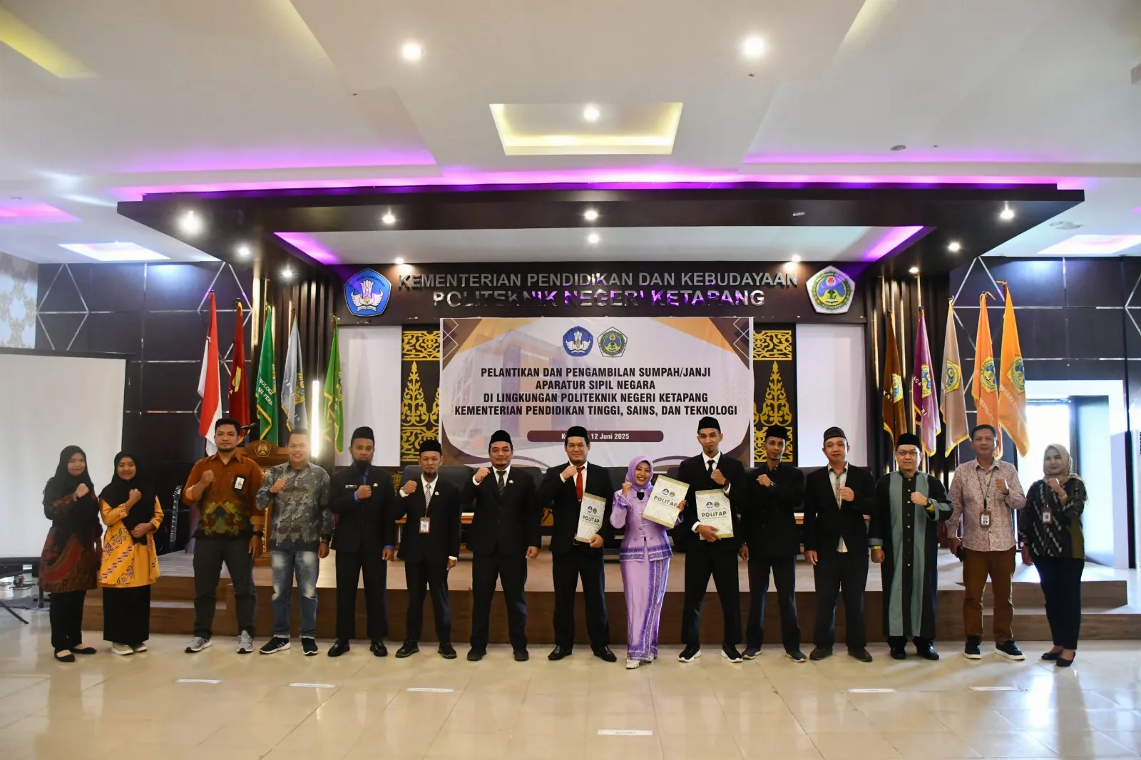 Direktur Lantik 3 PNS Baru