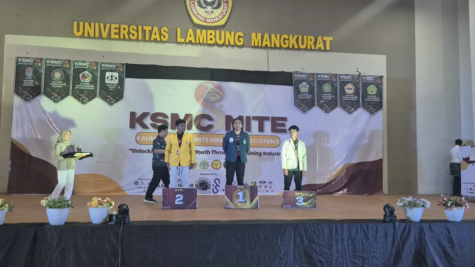 Mahasiswa Prodi Teknologi Pertambangan Politap Raih Juara III Lomba Exploration Drilling di Ajang KSMC 2025