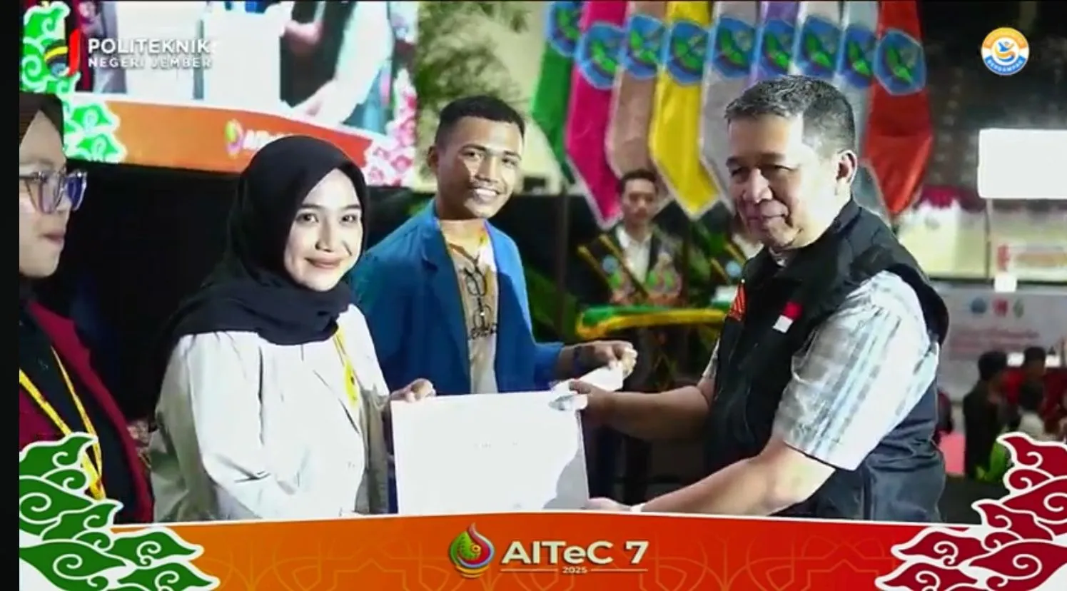 Mahasiswi Politap Raih Prestasi di Ajang Internasional AITeC 7