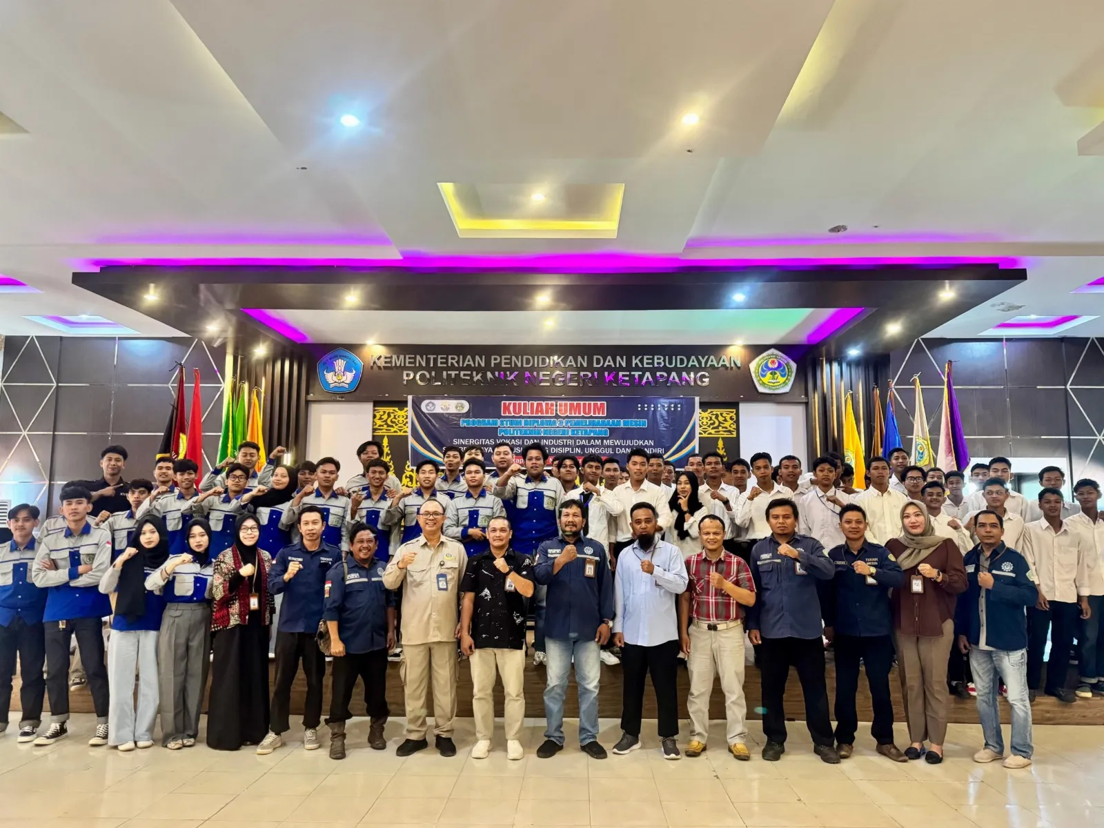Penguatan Link and Match, Prodi Pemeliharaan Mesin Gelar Kuliah Umum Bersama Industri