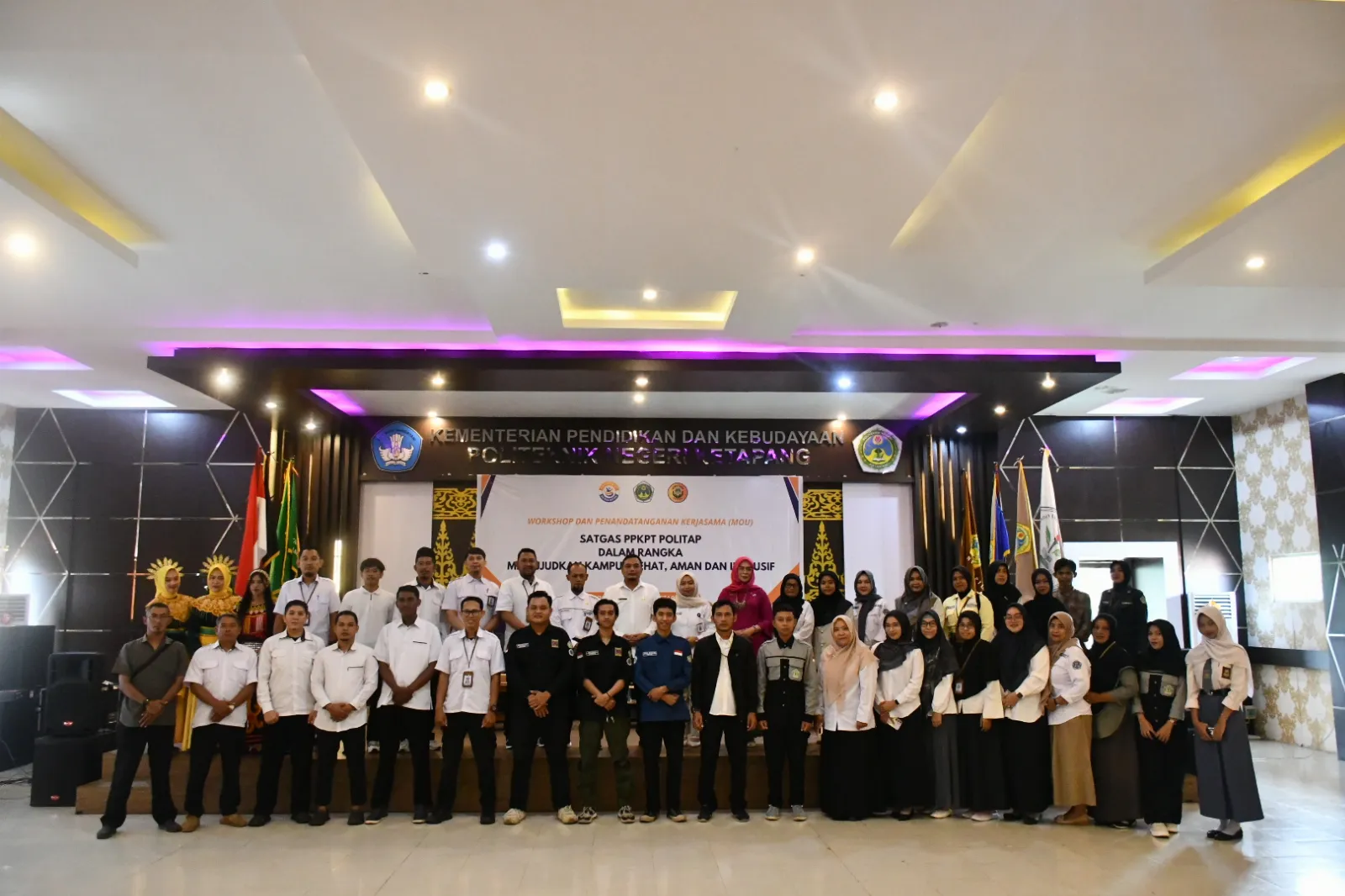 Bersama Mewujudkan Kampus Sehat, Aman, dan Inklusif, Politap Gelar Workshop PPKPT