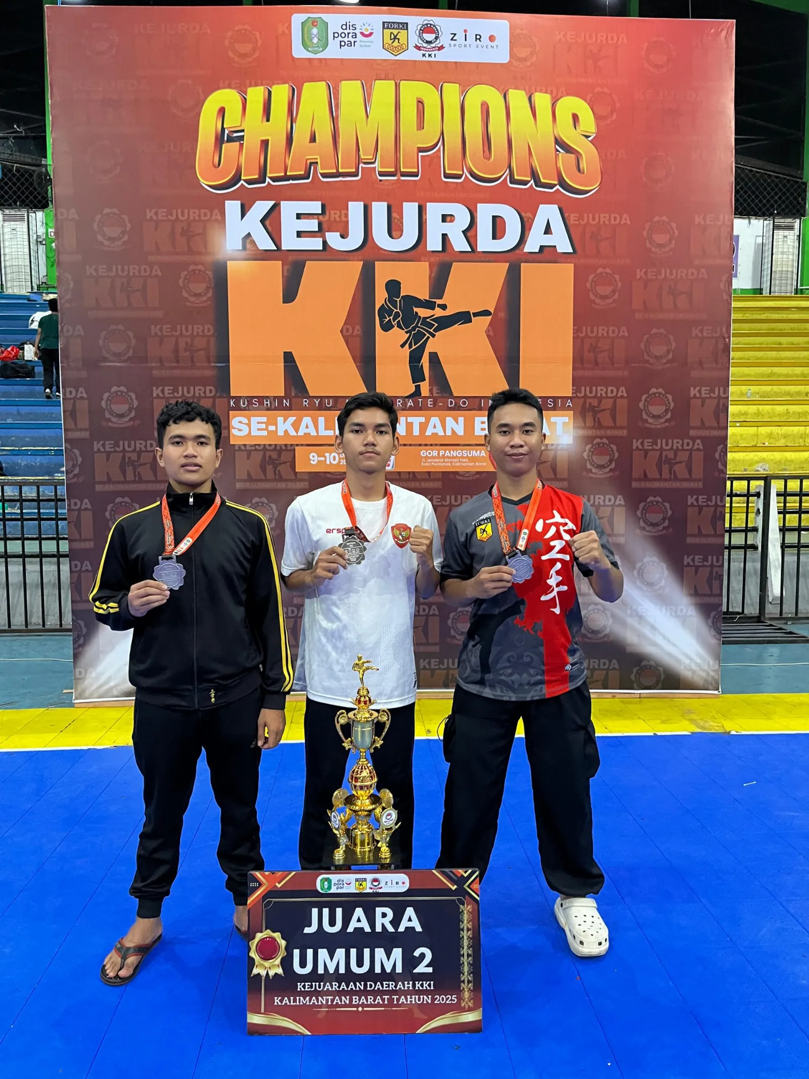 Membanggakan! Mahasiswa Politap Borong Prestasi di Ajang Karate