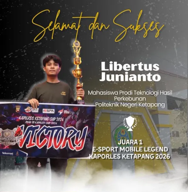 Mahasiswa POLITAP Raih Juara I E-Sport Mobile Legends pada Kapolres Ketapang Cup 2026